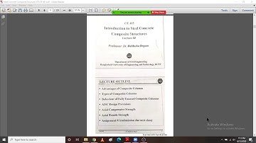 Introduction to Steel Concrete Composite Structures Lec 2 part 1 A