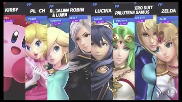Super Smash Bros Ultimate Amiibo Fights – Request #12286 Kirby vs Waifu army