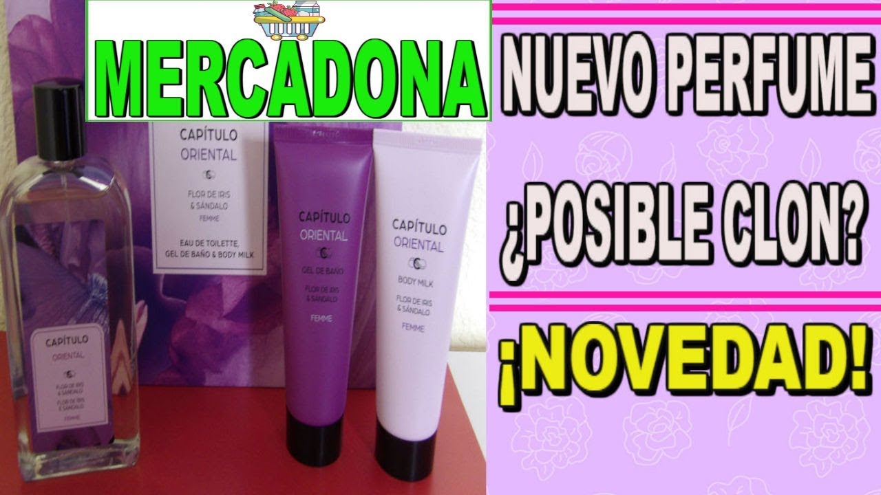 Equivalencias colonias hombre mercadona 2020