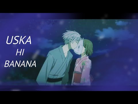 Hotarubi no e mori •|| status || hindi song ||🥀 uska hi bana🥀 || anime