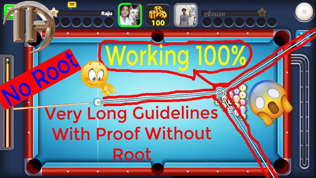 Download MOD APK of 8 ball pool long Guideline with ...