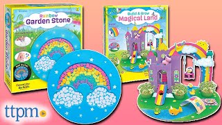 Creativity for Kids Build & Grow Magical Land and Rainbow Garden Stone