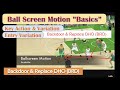 Ball screen motion complete guide 1 basics