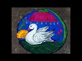 Margazli rangoli kolam//மார்கழி கோலம் #morning vibes //home @santhinisart #muggula 