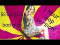 Billie Eilish - bad guy (Blanks cover)(Indie/80s style) [1 hour loop version] #badguy #billieeilish