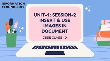 Session- 2: Insert & use images in document class10 CBSE LibreOffice ( IT-402) UNIT 1