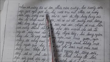 Tả cơn mưa rào rất hay  Tập làm văn 5