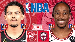 Atlanta Hawks vs Chicago Bulls | NBA Live Scoreboard 2023  | Jimby Sports