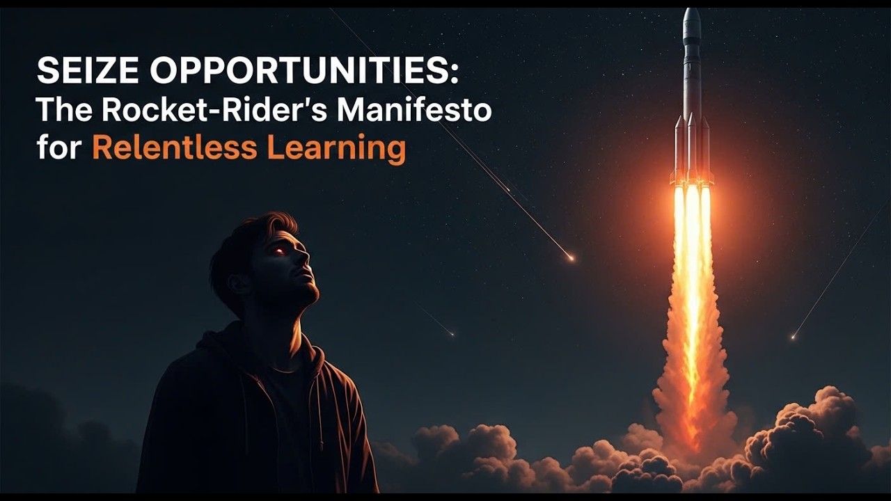 Seize Opportunities: The Rocket-Rider's Manifesto for Relentless Learning