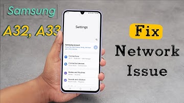 How to Fix Network Problem in Samsung Galaxy A32, A33 | Sim Card No Sevice in Samsung A33
