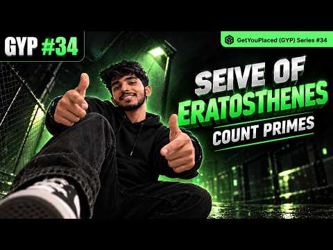 Sieve of Eratosthenes Explained | Count Primes | LeetCode 204 | GYP #34