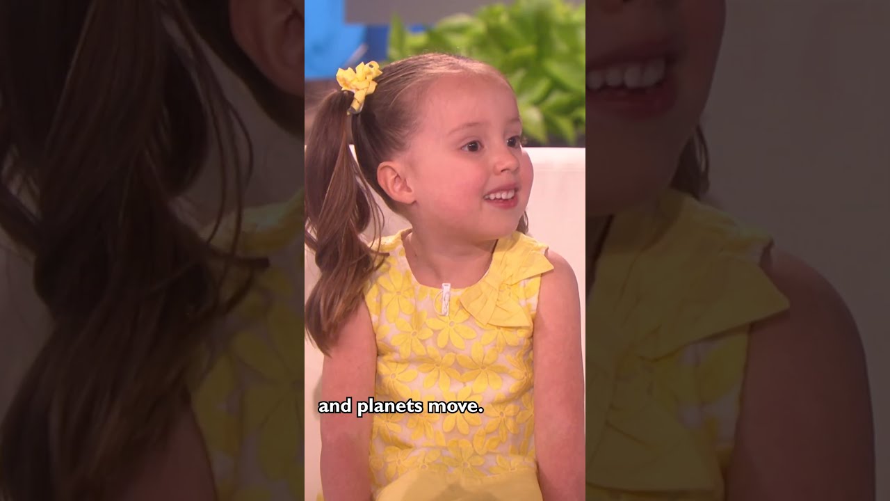 This Too Cute 6 Year Old Shocks Ellen With Her Knowledge Of Famous Scientists 