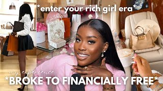 i went from BROKE to FINANCIALLY FREE in a YEAR|Financial stability,money mindset,passive income