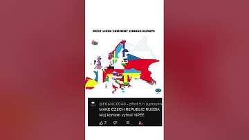 Most liked comment change Europe part2 #map #maping #countryballs #czechoslovakia #europe #dejodber