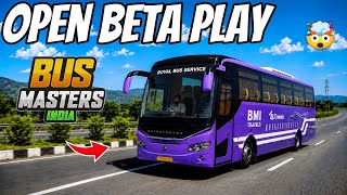 Finally!! Bus Master India Simulator Release🎉 Open Beta Public Version🔥👀