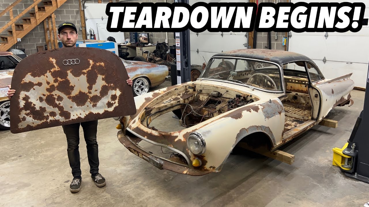 AUTO UNION 1000SP TEARDOWN - HOW MUCH ROT?? - YouTube