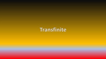 Transfinite