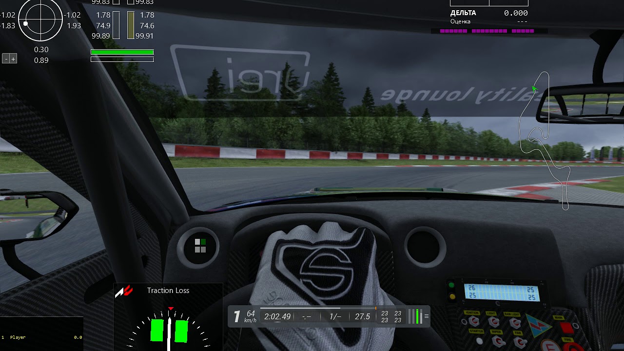 Assetto corsa FreePIE mouse control Nurburgring GP GTR R34
