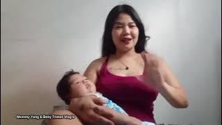 Best Three Breastfeeding Position To My Baby | Mommy Yang & Baby Tristan Vlog's #breastfeedingtips