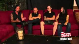 Disturbed tells how they put the band together on Cinemax Tour Stories (Cinemax)