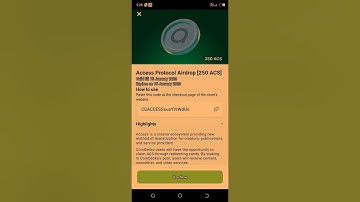 how to redeem Cady in coingecko for claim access protocol airdrop