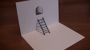トリックアートかきかた