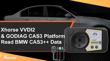 VVDI2 Read BMW CAS3++ Data with GODIAG Adapter