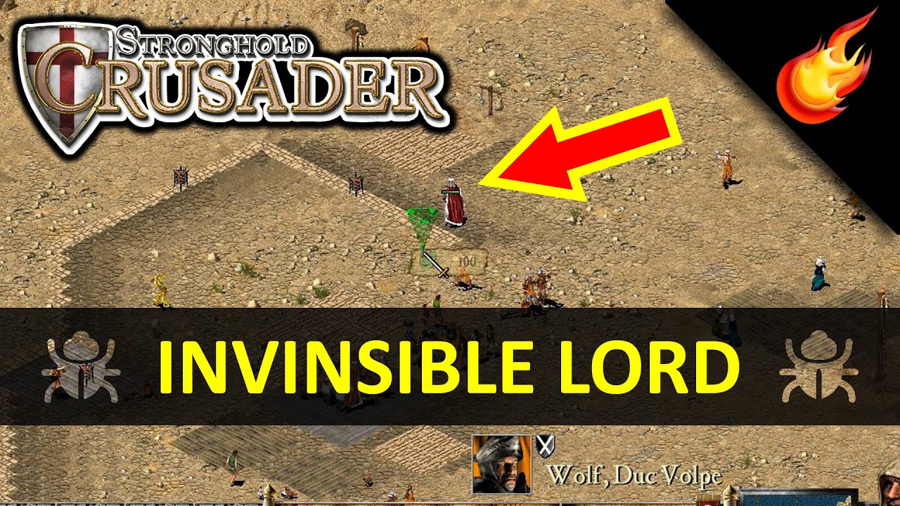 Invis Lord INVISIBLE LORD GLITCH - Stronghold Crusader HD - YouTube
