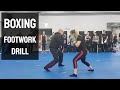 Footwork drill for boxing martial arts  mma mittmastercom