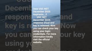 UGC NET 2025 Keys #trending #trendingshorts #viral #viralvideo #ugcnet #exam #india #indian #jrf