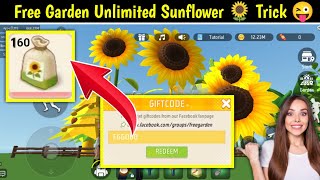 Free Garden Sunflower Seed Glitch 🤯| Free Garden Unlimited Sunflower trick  | Free Garden FF screenshot 1
