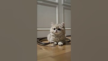 Snake Attacks Cat 😱🐍🐱 | Dog to the Rescue! 🐶🔥 #britishshorthair #4kultrarealistic