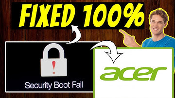 How To Fix Security Boot fail error 2021