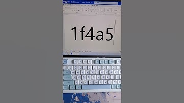 What Does Unicode 1F4A5 Represent? It’s the Collision! 💥 #unicode #emoji #shorts #msword #keyboard