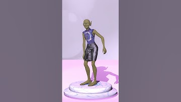 Lizard Lady Turntable  - Created in iClone 8 and Character Creator