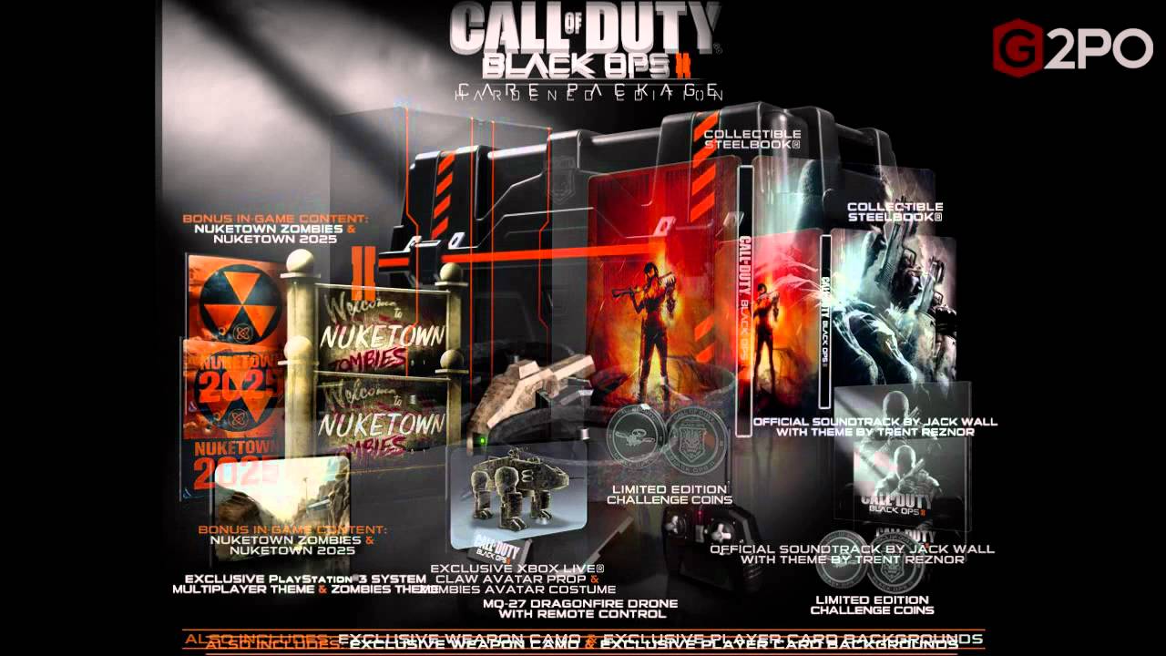 COD Call of Duty: Black Ops 2 Hardened Edition 