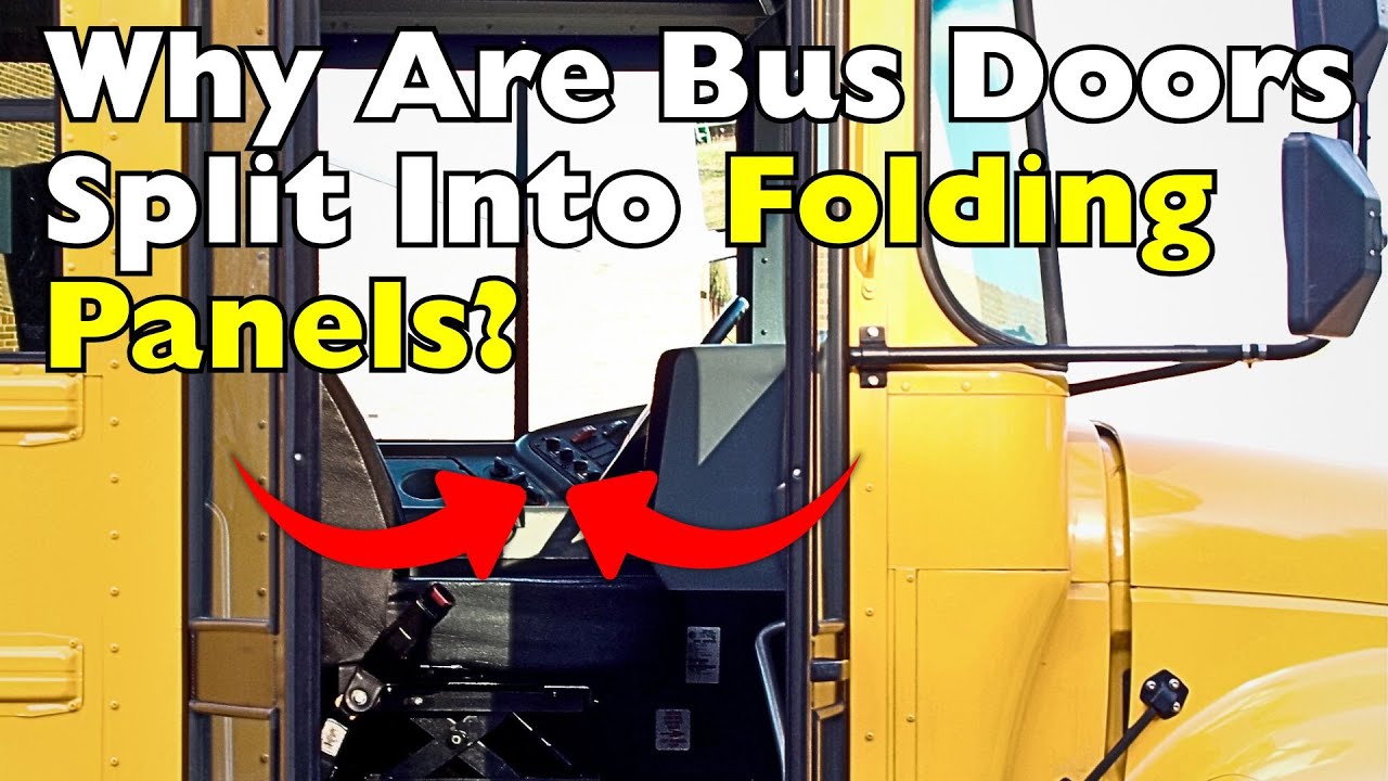 Why Do Bus Doors Fold Like That? - YouTube