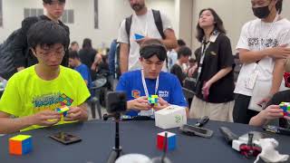 27.28 3x3-OH-BLD Relay with @tymon_kolasinski and @Rouxles [Former WB]