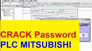 How to Crack Password PLC Mitsubishi FX Series