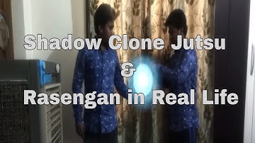 Shadow Clone Jutsu & Rasengan - Real Life ( After Effects )