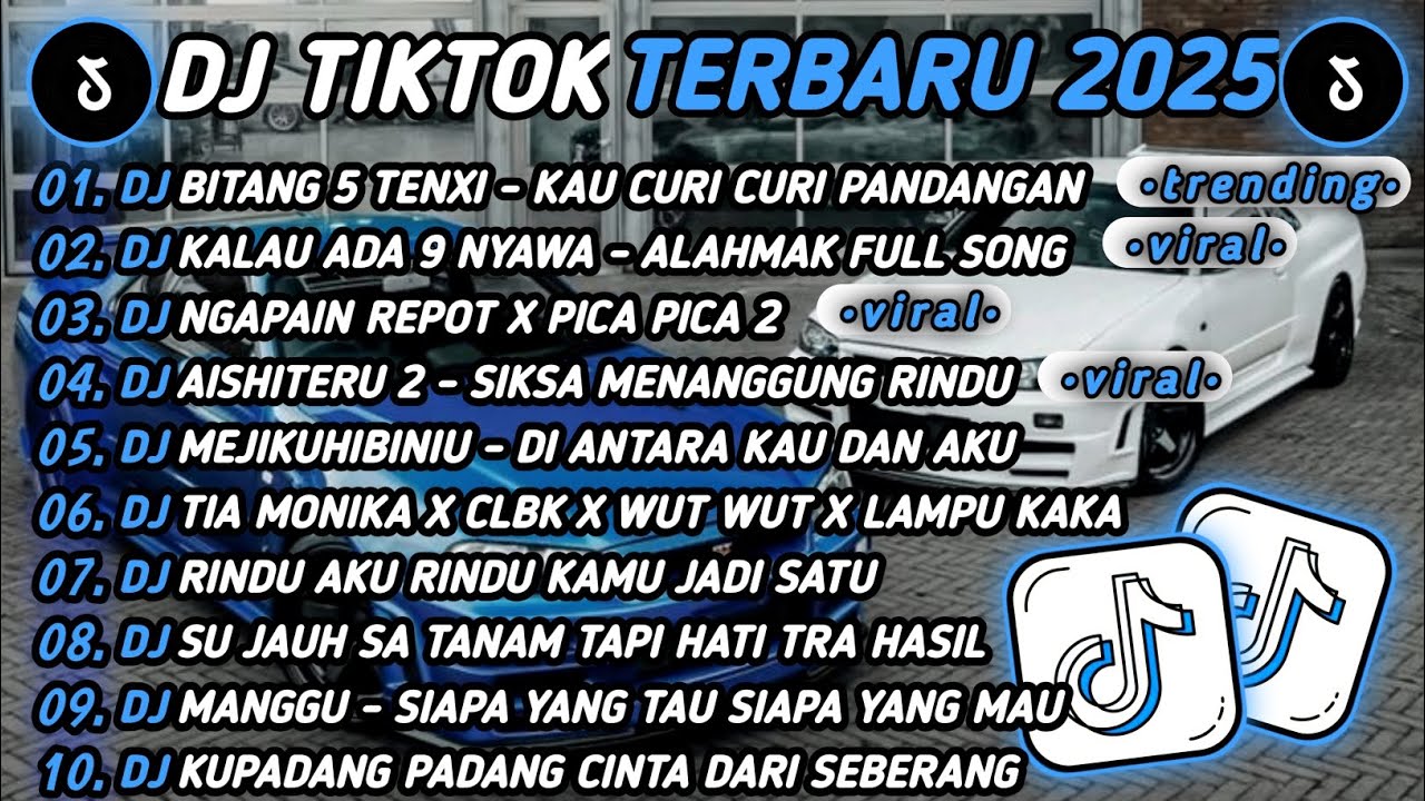 DJ TIKTOK TERBARU 2025🎵DJ BINTANG 5 TENXI KAU CURI CURI PADANG 🎵DJ KALAU ADA 9 NYAWA - ALAHMAK 🔥