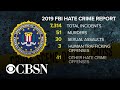FBI reports 2019 was deadliest year on record for hate crimes