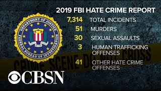 FBI reports 2019 was deadliest year on record for hate crimes