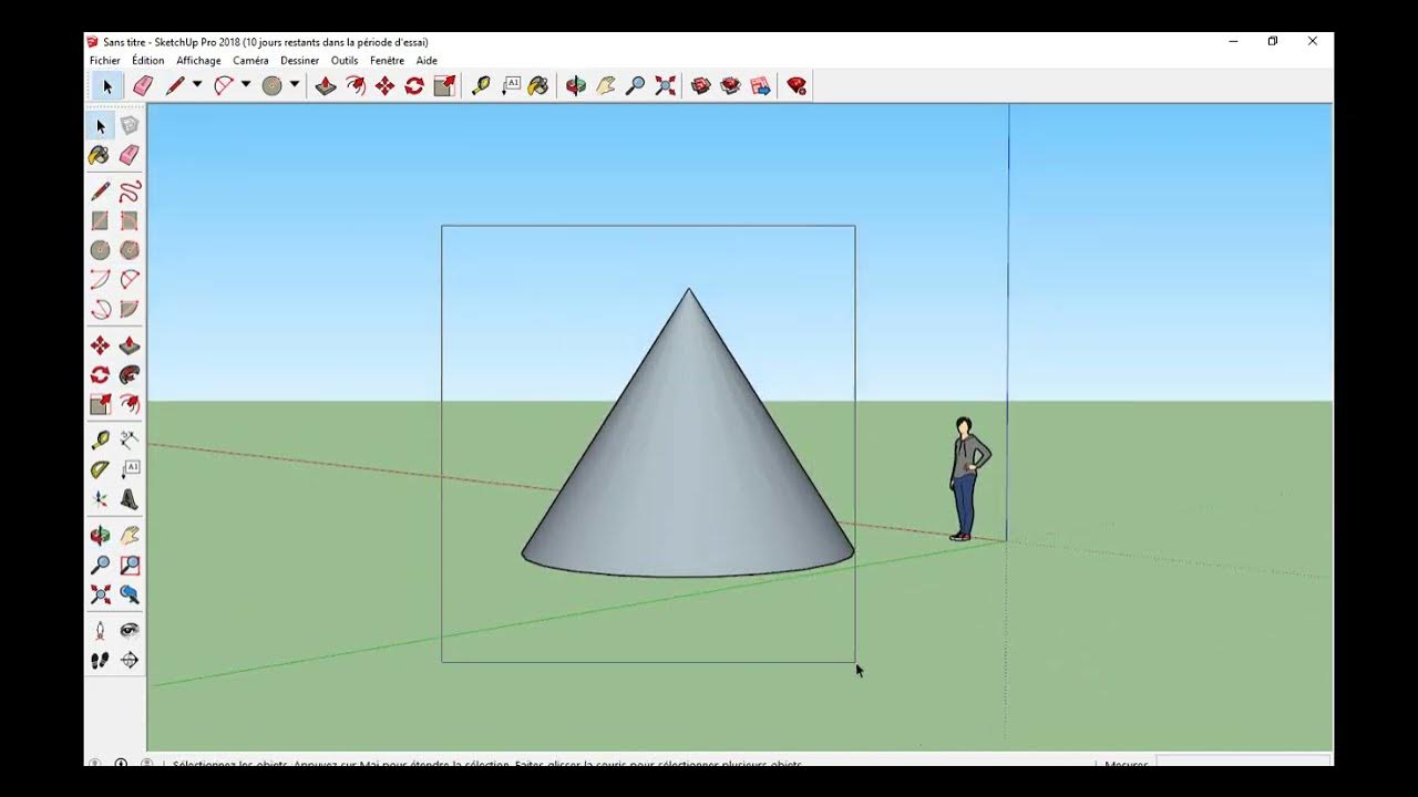 Créer une cône avec SketchUp YouTube