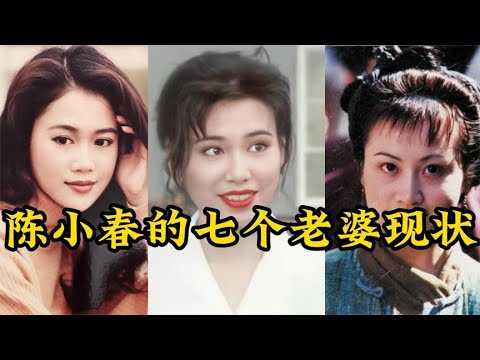 《鹿鼎记》播出24年，陈小春的七位老婆现状，你更喜欢谁？