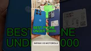 Infinix vs Motorola Under ₹20,000— Best Budget King 2025? 🔥#shorts