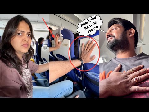 Bhai Land Kara De - Dangerous Flight #Shorts #SparkleWithShorts #MiniVlog #IFFI #IFFI53