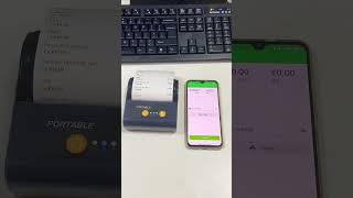 3inch mini portable Bluetooth printer #thermal #printer #hspos  the