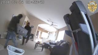 WATCH: Burglars break into Peoria home through doggie door