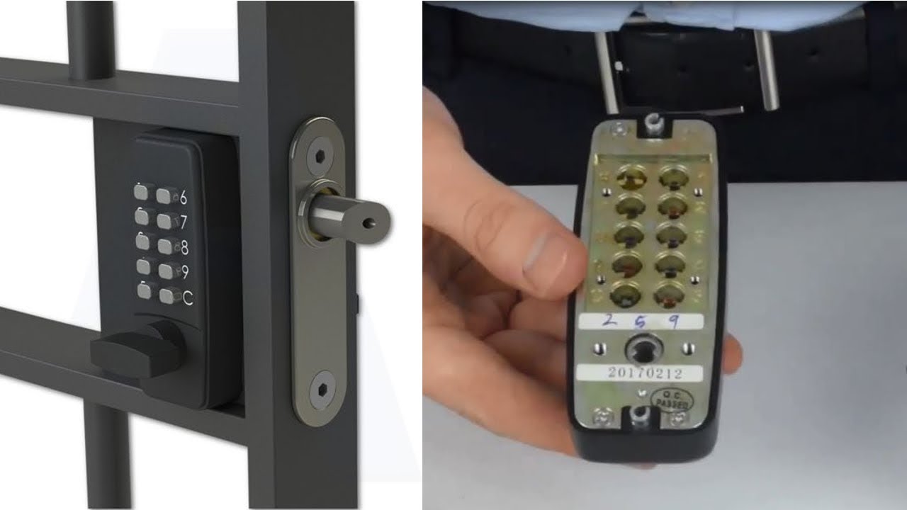 Code Changing The Gatemaster Select Pro Digital Gate Lock Youtube